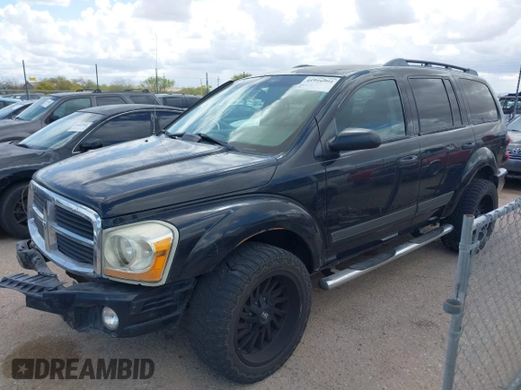 2006 Dodge Durango SLT z VIN 1D4HB48N76F175567, wystawiony jako IAAI lot #41916991 z przebiegiem 175 816 mil mil oraz . Historia ofert i sprzedaży dostępna na DreamBid. Obrazek 2.