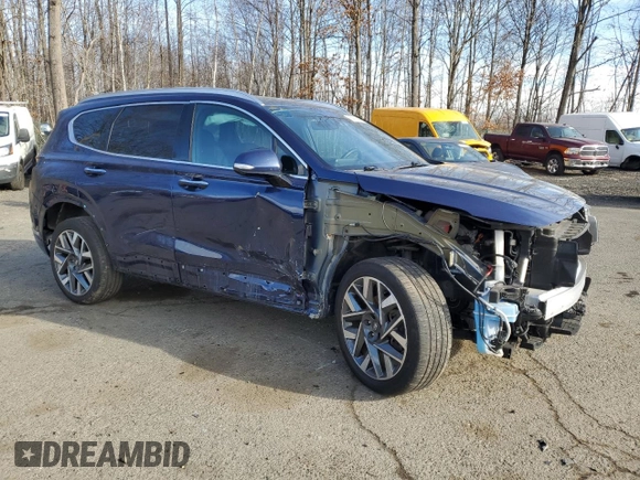 2021 Hyundai Santa Fe Calligraphy z VIN 5NMS5DAL9MH368001, wystawiony jako Copart lot #88983885 z przebiegiem 35 631 mil mil oraz Szkoda całkowita • Salvage title. Historia ofert i sprzedaży dostępna na DreamBid. Obrazek 4.