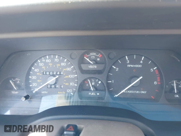 1993 Ford Thunderbird with VIN 1FAPP6241PH156076, listed as a IAAI auction lot 41637606 with 190,248 mi miles and . Bid and sale history available at DreamBid. Image 7.