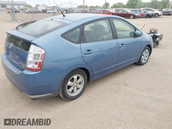 2008 Toyota Prius with VIN JTDKB20U187709573, listed as a IAAI auction lot 42250189 with 287,256 mi miles and . Bid and sale history available at DreamBid. Image 4.