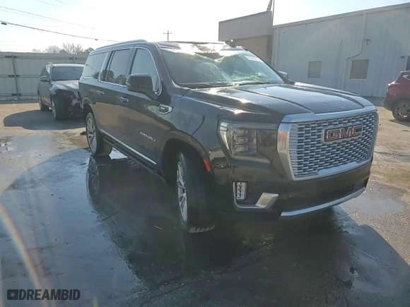 2022 GMC Yukon XL Denali with VIN 1GKS1JKL6NR244178, listed as a Copart auction lot 47449215 with 47,794 mi miles and Salvage Title. Bid and sale history available at carsss.com. Image 15.