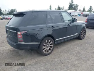 2013 Land Rover Range Rover SC with VIN SALGS2EF5DA101285, listed as a IAAI auction lot 42225090 with 91,182 mi miles and . Bid and sale history available at DreamBid. Image 4.