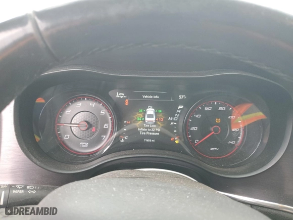2017 Dodge Charger SE with VIN 2C3CDXBG5HH575971, listed as a Copart auction lot 48461915 with 71,653 mi miles and Salvage Title. Bid and sale history available at carsss.com. Image 9.