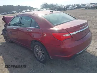 2013 Chrysler 200 Limited with VIN 1C3CCBCG1DN506605, listed as a IAAI auction lot 41674212 with 105,102 mi miles. Bid and sale history available at carsss.com. Image 3.