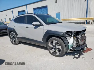 2024 Hyundai Kona Limited with VIN KM8HE3A32RU090154, listed as a Copart auction lot 52388295 with 4,184 mi miles and Salvage Title. Bid and sale history available at carsss.com. Image 4.