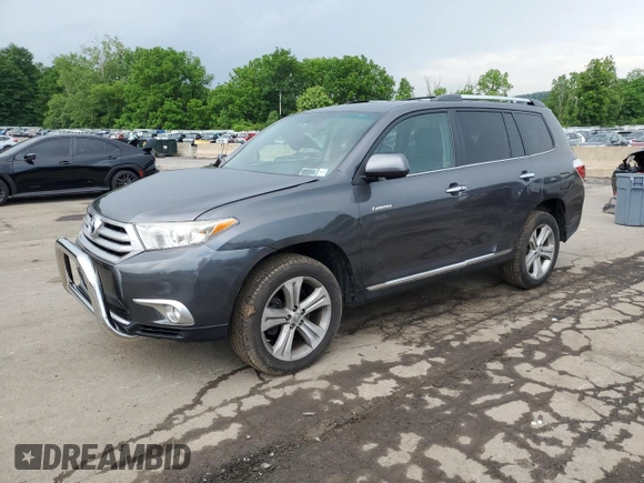 2013 Toyota Highlander Limited z VIN 5TDDK3EH3DS248533, wystawiony jako Copart lot #61144445 z przebiegiem 90 230 mil mil oraz Szkoda całkowita • Salvage title. Historia ofert i sprzedaży dostępna na DreamBid. Obrazek 1.