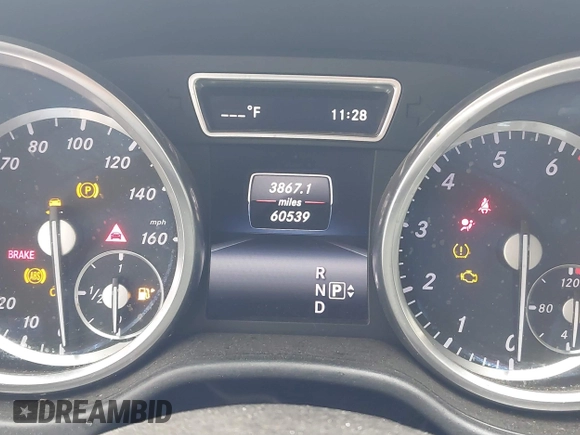 2015 Mercedes-Benz M 350 with VIN 4JGDA5HB0FA513409, listed as a IAAI auction lot 41216564 with 60,539 mi miles and . Bid and sale history available at DreamBid. Image 7.