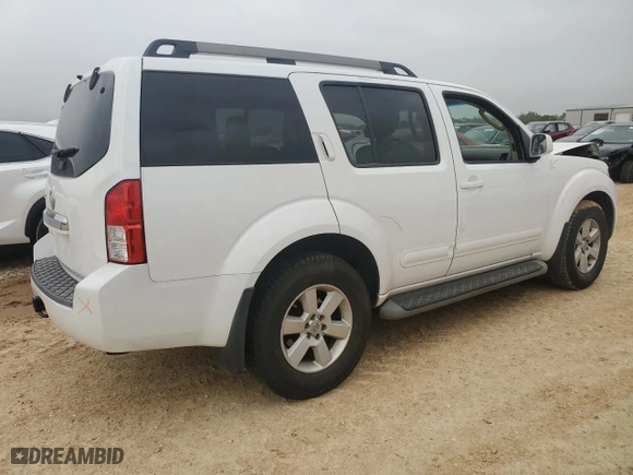 2012 Nissan Pathfinder SV with VIN 5N1AR1NN3CC608646, listed as a Copart auction lot 51245775 with 163,240 mi miles and Salvage Title. Bid and sale history available at carsss.com. Image 3.