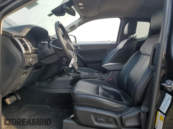 2021 Ford Ranger XL with VIN 1FTER1FH4MLD40755, listed as a Copart auction lot 60442935 with 52,864 mi miles and Salvage title. Bid and sale history available at DreamBid. Image 7.