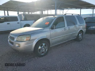 2007 Chevrolet Uplander LT w/3LT with VIN 1GNDV33197D172420, listed as a Copart auction lot 44260675 with 150,247 mi miles and Salvage Title. Bid and sale history available at carsss.com. Image 1.