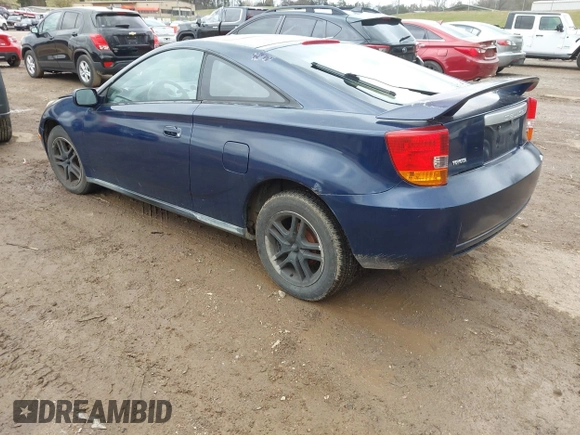 2002 Toyota Celica GT with VIN JTDDR32T320142846, listed as a IAAI auction lot 41825592 with 146,485 mi miles and . Bid and sale history available at carsss.com. Image 3.