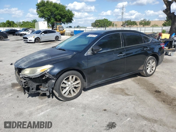 2013 Toyota Avalon XLE with VIN 4T1BK1EB2DU019243, listed as a Copart auction lot 55155725 with 256,267 mi miles and Salvage Title. Bid and sale history available at DreamBid. Image 1.