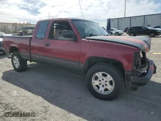 1993 Chevrolet C/K 1500 with VIN 2GCEK19K2P1266449, listed as a Copart auction lot 47140575 with 185,236 mi miles and Salvage Title. Bid and sale history available at carsss.com. Image 4.