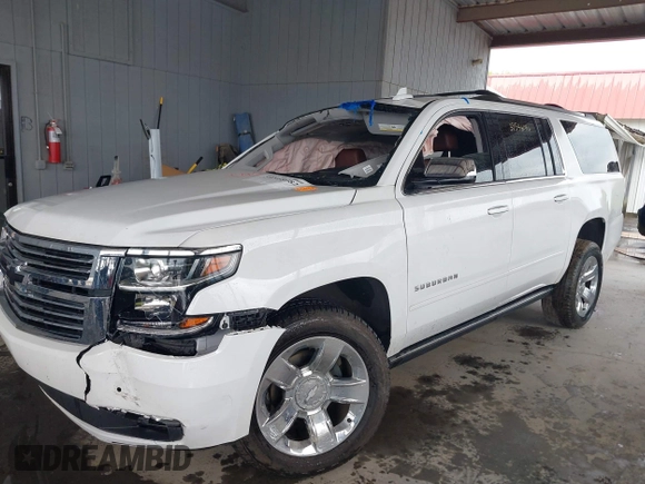 2019 Chevrolet Suburban Premier with VIN 1GNSKJKJ2KR354283, listed as a IAAI auction lot 39548082 with Not Provided miles and . Bid and sale history available at DreamBid. Image 2.