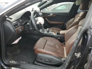 2018 Audi A5 Sportback Premium Plus with VIN WAUBNCF54JA022767, listed as a Copart auction lot 41652323 with 0 miles. Bid and sale history available at carsss.com. Image 7.