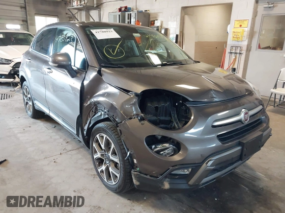 2016 FIAT 500X Trekking with VIN ZFBCFXCT0GP329255, listed as a IAAI auction lot 41780923 with 81,910 mi miles and . Bid and sale history available at DreamBid. Image 6.