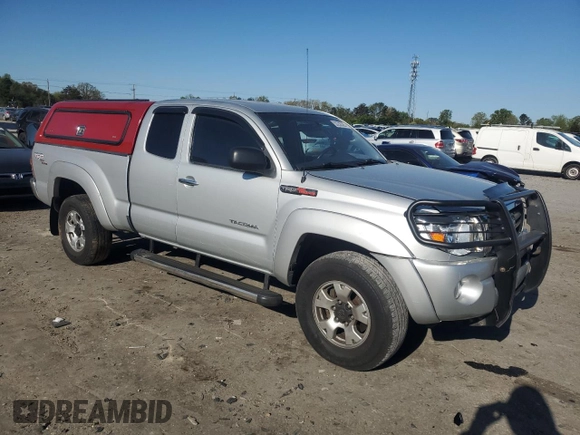 2006 Toyota Tacoma PreRunner with VIN 5TETU62NX6Z146475, listed as a Copart auction lot 53230305 with 157,721 mi miles and Salvage Title. Bid and sale history available at DreamBid. Image 4.