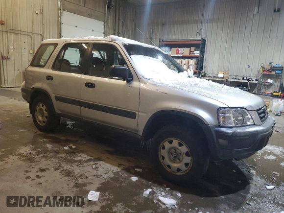 2000 Honda CR-V LX with VIN JHLRD1842YC047357, listed as a Copart auction lot 44205095 with 96,643 mi miles and Salvage Title. Bid and sale history available at carsss.com. Image 4.