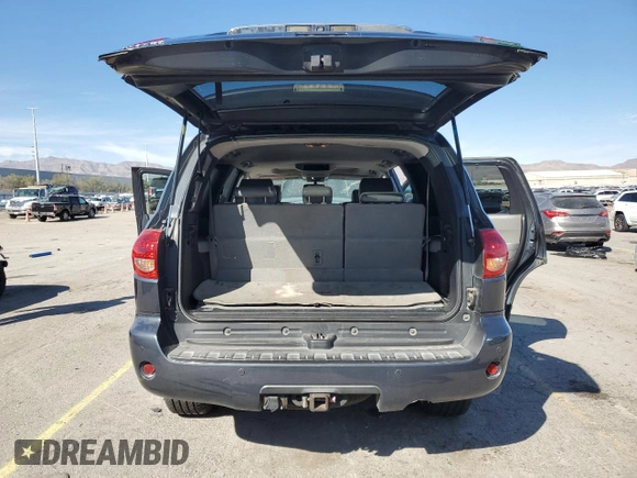 2010 Toyota Sequoia Platinum with VIN 5TDDW5G18AS024010, listed as a Copart auction lot 46902635 with 242,343 mi miles and Salvage Title. Bid and sale history available at carsss.com. Image 6.