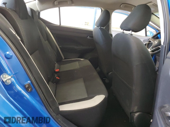 2021 Nissan Versa SV with VIN 3N1CN8EV4ML834866, listed as a Copart auction lot 62489485 with 74,300 mi miles and Salvage title. Bid and sale history available at DreamBid. Image 10.