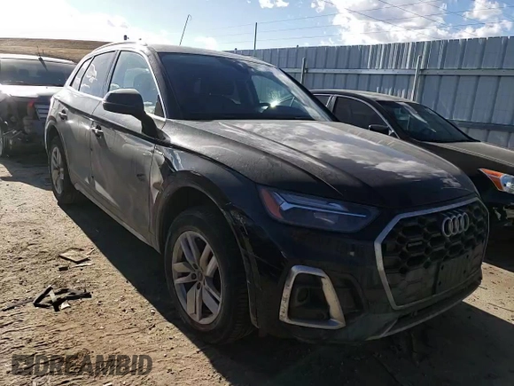 2023 Audi Q5 S line Premium with VIN WA1GAAFY8P2072667, listed as a Copart auction lot 44148885 with 9,422 mi miles and Salvage Title. Bid and sale history available at carsss.com. Image 11.
