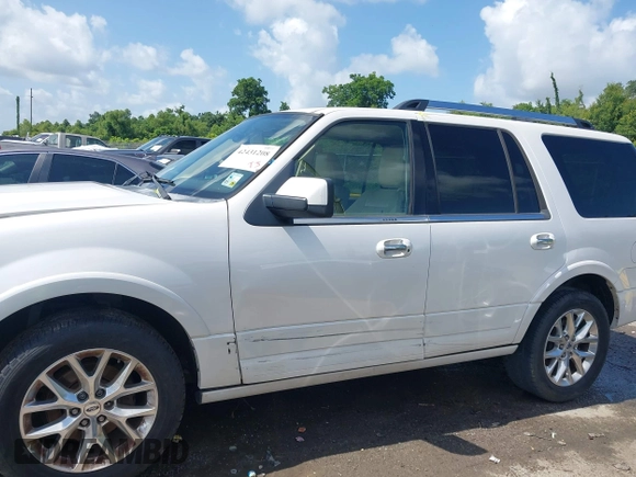 2017 Ford Expedition Limited with VIN 1FMJU1KT2HEA36613, listed as a IAAI auction lot 42431208 with 154,477 mi miles and . Bid and sale history available at DreamBid. Image 14.