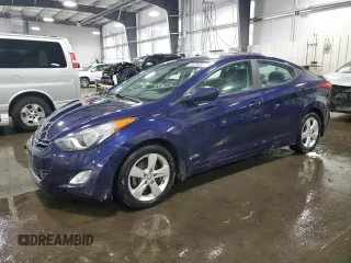 2013 Hyundai Elantra GLS z VIN 5NPDH4AE9DH408226, wystawiony jako Copart lot #56296025 z przebiegiem 120 479 mil mil oraz Szkoda całkowita • Salvage title. Historia ofert i sprzedaży dostępna na DreamBid. Obrazek 1.