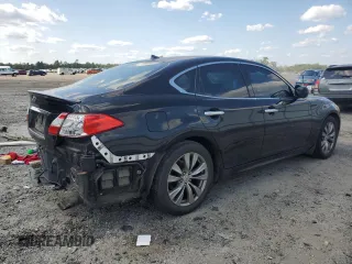 2013 Infiniti M37 with VIN JN1BY1AP7DM511726, listed as a Copart auction lot 68350934 with 181,573 mi miles and Salvage Title. Bid and sale history available at carsss.com. Image 3.