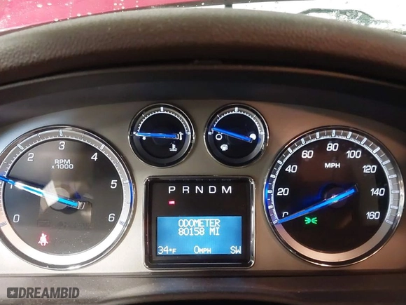 2009 Cadillac Escalade with VIN 1GYFK23249R232889, listed as a IAAI auction lot 41630223 with 80,158 mi miles. Bid and sale history available at carsss.com. Image 7.
