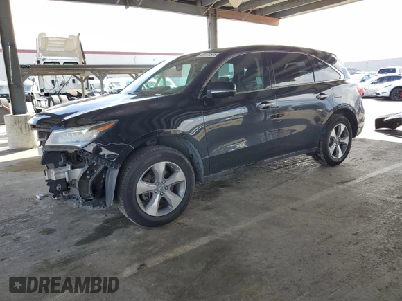 2014 Acura MDX with VIN 5FRYD3H29EB006577, listed as a Copart auction lot 49471645 with 145,942 mi miles and Salvage Title. Bid and sale history available at carsss.com. Image 1.