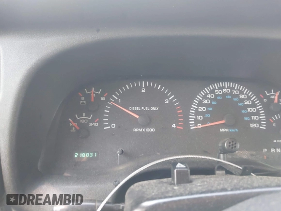 2001 Dodge 2500 with VIN 1B7KC23651J224436, listed as a IAAI auction lot 42013282 with 218,831 mi miles. Bid and sale history available at carsss.com. Image 7.