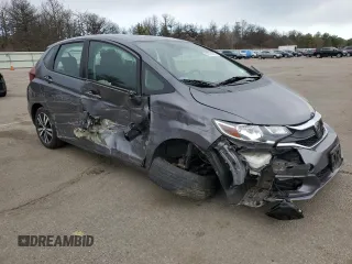 2019 Honda Fit EX with VIN 3HGGK5H88KM741997, listed as a Copart auction lot 50726975 with 82,824 mi miles and Salvage Title. Bid and sale history available at DreamBid. Image 4.