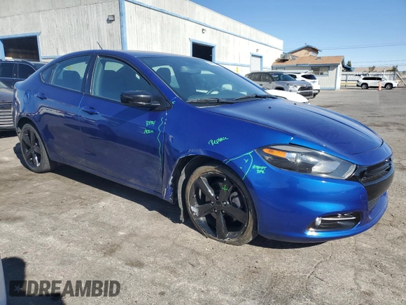 2014 Dodge Dart SXT with VIN 1C3CDFBB2ED870873, listed as a Copart auction lot 44577745 with 51,548 mi miles and Salvage Title. Bid and sale history available at DreamBid. Image 4.