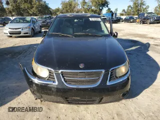 2007 Saab 9-5 with VIN YS3ED49G173522915, listed as a Copart auction lot 89185995 with 133,859 mi miles and Salvage Title. Bid and sale history available at carsss.com. Image 5.