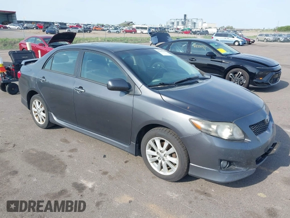 2010 Toyota Corolla with VIN 2T1BU4EE3AC474766, listed as a IAAI auction lot 42202304 with 224,546 mi miles. Bid and sale history available at carsss.com. Image 1.