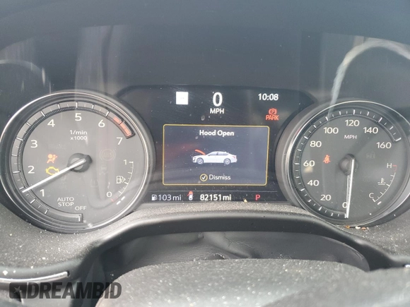 2020 Cadillac CT5 Luxury with VIN 1G6DX5RK7L0151598, listed as a Copart auction lot 60671375 with 82,151 mi miles and Salvage title. Bid and sale history available at DreamBid. Image 9.