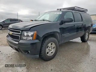 2007 Chevrolet Suburban LTZ with VIN 3GNFK16327G314256, listed as a Copart auction lot 55311165 with 254,953 mi miles and Clean Title. Bid and sale history available at carsss.com. Image 1.