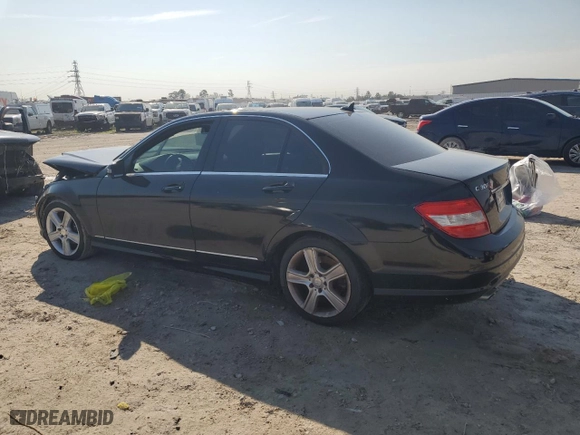 2011 Mercedes-Benz C-Class C 300 Sport with VIN WDDGF5EBXBR136015, listed as a Copart auction lot 45478485 with 163,997 mi miles and Salvage Title. Bid and sale history available at carsss.com. Image 2.