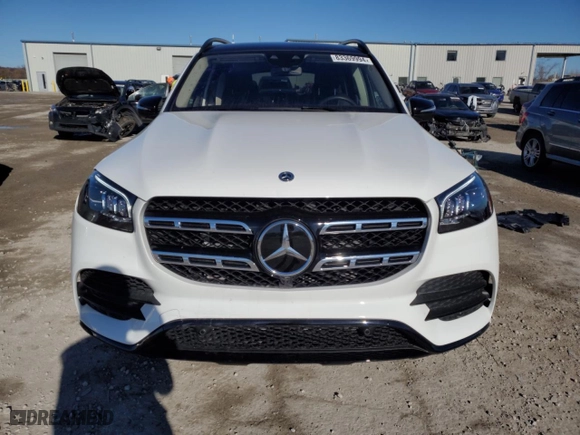 2023 Mercedes-Benz GLS with VIN 4JGFF8GE2PB020365, listed as a Copart auction lot 83369994 with 12,872 mi miles and Salvage Title. Bid and sale history available at carsss.com. Image 5.