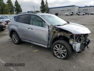2017 Toyota RAV4 Limited with VIN 2T3YFREV5HW351164, listed as a Copart auction lot 51311445 with 41,311 mi miles and Salvage Title. Bid and sale history available at carsss.com. Image 4.