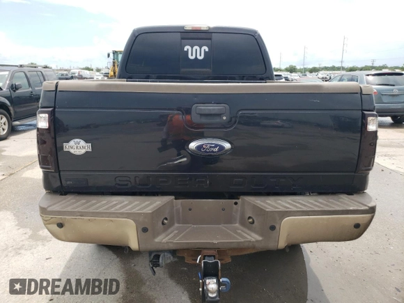 2014 Ford F-250 XL with VIN 1FT7W2BT2EEB50315, listed as a Copart auction lot 61084655 with 268,445 mi miles and Salvage title. Bid and sale history available at DreamBid. Image 6.