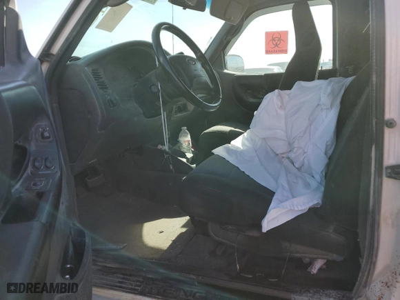 2003 Ford Ranger XL Fleet with VIN 1FTZR45E43PA26802, listed as a Copart auction lot 47293085 with 182,931 mi miles and Salvage Title. Bid and sale history available at carsss.com. Image 7.