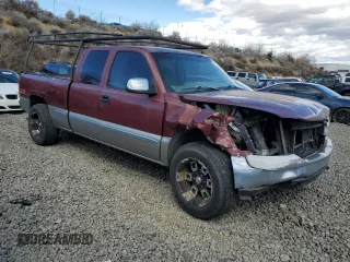 1999 GMC New Sierra 1500 SLE with VIN 2GTEK19T0X1511015, listed as a Copart auction lot 48393265 with 3,988,890 mi miles and Salvage Title. Bid and sale history available at carsss.com. Image 4.