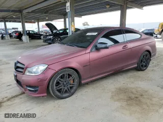 2013 Mercedes-Benz C-Class C 250 with VIN WDDGJ4HB6DG025755, listed as a Copart auction lot 52239375 with 85,012 mi miles and Salvage Title. Bid and sale history available at carsss.com. Image 1.
