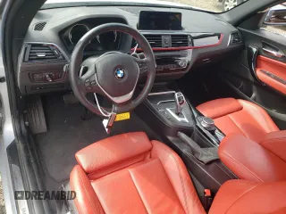 2020 BMW 2 Series 230i xDrive with VIN WBA2J3C0XL7E78702, listed as a Copart auction lot 61998214 with 0 mi miles and Salvage Title. Bid and sale history available at carsss.com. Image 8.