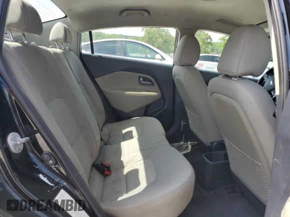 2014 Kia Rio LX with VIN KNADM4A37E6347641, listed as a Copart auction lot 55149355 with 147,810 mi miles and Clean Title. Bid and sale history available at DreamBid. Image 10.