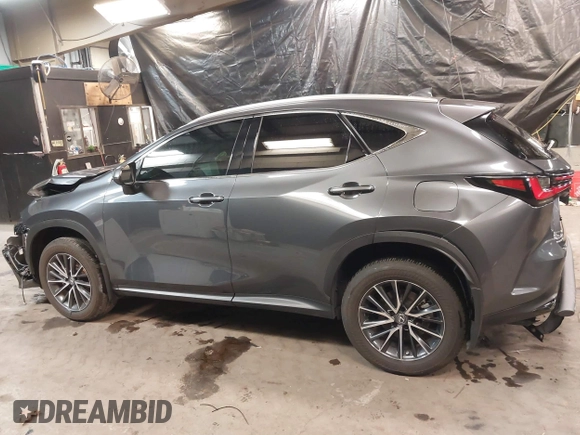 2023 Lexus NX with VIN 2T2GGCEZ4PC031301, listed as a IAAI auction lot 41357270 with 7,629 mi miles. Bid and sale history available at carsss.com. Image 15.