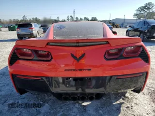 2015 Chevrolet Corvette 1LT with VIN 1G1YB2D76F5122480, listed as a Copart auction lot 48586755 with 57,836 mi miles and Salvage Title. Bid and sale history available at carsss.com. Image 6.