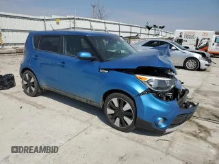 2019 Kia Soul + with VIN KNDJP3A59K7646613, listed as a Copart auction lot 48958095 with 89,191 mi miles and Salvage Title. Bid and sale history available at DreamBid. Image 4.