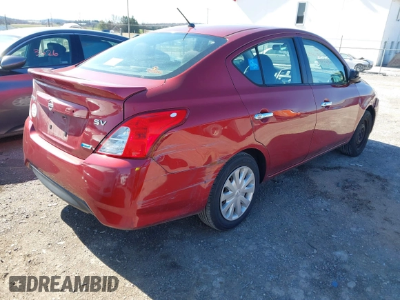 2016 Nissan Versa SV with VIN 3N1CN7AP3GL844214, listed as a IAAI auction lot 41826335 with 165,882 mi miles and . Bid and sale history available at carsss.com. Image 4.